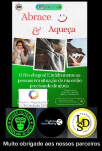 Campanha de doação de agasalhos da ACOP! Junte-se a nós e aos nossos parceiros para aquecer o coração de quem precisa.